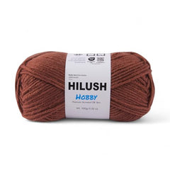 HILUSH Hobby,Wool Yarn dk Acrylic Hand Knitting Yarn Ball (100g/1 Ball),Suitable for Craft amigurumi Shade 001 (Sky Blue)