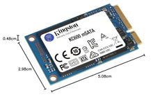 Kingston 512GB KC600 SATA 3 2.5"(6.35cm) Internal SSD (SKC600/512G)