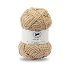 Nestnhaven Acrowools Graze Hand Knitting and Crochet Yarn. Pack of 1 Ball - 100gms. Shade no - NNHG001 (Berry Purple)