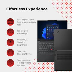 Lenovo Smartchoice ThinkPad E14, AMD Ryzen 7 250 (Coequal R7 8845HS), 16GB RAM, 512GB SSD, WUXGA IPS 14”(35.56cm), Win11, Office 2024, Black, 1.41Kg, 21T0S0FP00, FPR, Backlit,300Nits, 1Y Onsite,Laptop