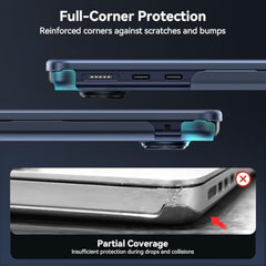 EooCoo Case for MacBook Air 13.6" Cover M5 M4 M3 M2 2026-2022 Light & Thin