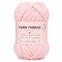 yarn thread company Wool, Plush & Cuddly, Chenille Yarn Supersoft Hand Knitting Wool Ball, (1 Ball/100 Gram Each) Ball Suitable for Craft, Babywear, Baby Blankets, (Parrot Green)
