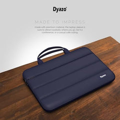 Dyazo 15.6 Inch Fluffy Laptop Sleeve | Soft Padded Protection | Water Resistant & Lightweight Laptop Sleeve Case Compatible for MacBook, Dell, HP, Lenovo, Acer, Asus and Other Notebook (Black)