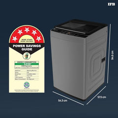 IFB 6.5 Kg 5 Star with Deep Clean® Technology, AI Powered, Fully Automatic Top Load Washing Machine (TL650MG1, ActivMix, Aqua Energie, Med Grey)