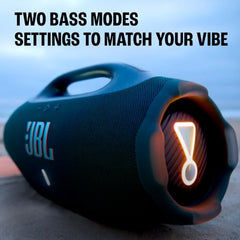 JBL Boombox 4, Wireless Portable Bluetooth Speaker, 34H Playtime Blue