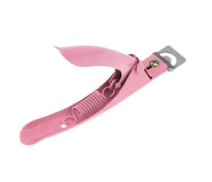SYGA Pink False Nail Cutter Manicure Tool,Professional Stainless Steel Nails Scissor