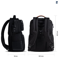 scarters Terminal T2 Backpack 24L, Fits 15.6" Laptop (Black)