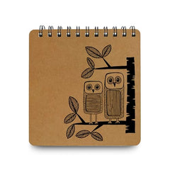 PaperO Mini Sketchbook Pack of 2, Dreams | 15 x 15 cm, Spiral Bound, 40 Sheets Each, For Artists, Students & Doodling