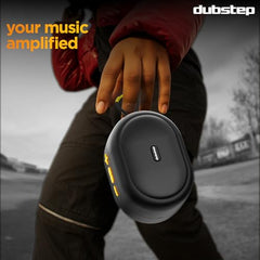 Dubstep Pop 600 Wireless Speaker, 15 Hrs Playtime, 52mm Driver, TWS Pairing, 6W Output Bluetooth Speakers (Grey)