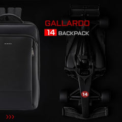 RARE RABBIT Gallardo Backpack 2 20L Water Repellent Backpack - Anti-Theft Business Travel Bag with 16" Laptop Compartment, Free Size