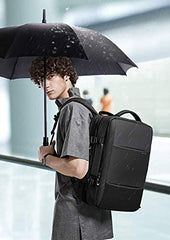 Red Lemon Bange Urban Pack Laptop Backpack for men and women | Multi-Compartment Water Resistant Business Travel Laptop Backpack upto 17" (Black N)