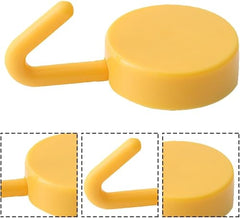 Shivstor 15 Pack Self Adhesive WallHook Heavy DutyHook for Hanging Without Drilling Transparent Nail Free StickyHook Strong Wall Hanger Set of 15 FlowerHook for Kitchen Bathroom Home Storage