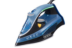 USHA Goliath 1200Watt Dry Iron with 1.8m Long Swivel Cord | Double Coat Golden Non Stick Soleplate for Longer Durability | 360° Swivel Cord | 2 Years Warranty | (Maroon), 1200 watts, Plastic
