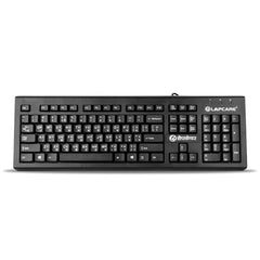 LAPCARE LMK-012 Multilingual USB Keyboard – Hindi English Typing, 104 Silent Keys, 10 Million Keystrokes, 1.5M Cable, Rupee Key, Membrane Switch – for Business & Office Use