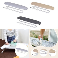 SNAPPSY Foldable Sleeve Ironing Board Sleeve Cuffs and Collars Handling Space Saving Gray