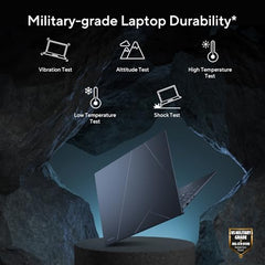 ASUS Zenbook 14,Intel Core Ultra 7 (Series 2), Intel Arc iGPU,32GB,1TB,3K OLED Touch Screen,14",Windows 11,M365 Basic (1Year)*,Office 2024,Ponder Blue,1.28 kg UX3405CA-PZ163WS, Thin & Light Laptop