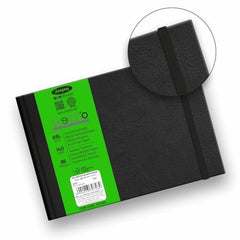 Anupam SketchO Sketchbook Hardbound, Portrait Opening 140 GSM Acid Free Natural Shade Paper (A5 Size 128 Pages)