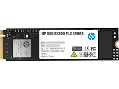 HP EX900 Plus 512GB NVMe SSD - GEN 3.0 X 4 PCIe 8Gb/s 3D NAND M.2 Cache Internal Solid State Drive Up to 2000 MB/s - 35M33AA#ACJ with 5 Year Warranty