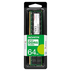 ADATA 64GB DDR5 5600MT/s ECC Registered Memory (R-DIMM) – Server & Workstation RAM for Intel Xeon W-2400/W-3400 & AMD Threadripper PRO 7000WX – AD5R560064G40-SHYA