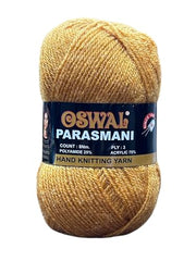 NTGS Wool Used with Hand Knitting Needles and Crochet Yarn (1Ball -100Gms Each) (Brown Shade NO 3, 400 Gram)