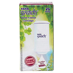 Tata Swach Bulb 6000-Litre Cartridge, 1 Piece, White, Hollow Fiber Membrane