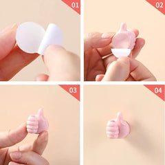 Shivstor 15 Pack Self Adhesive WallHook Heavy DutyHook for Hanging Without Drilling Transparent Nail Free StickyHook Strong Wall Hanger Set of 15 FlowerHook for Kitchen Bathroom Home Storage
