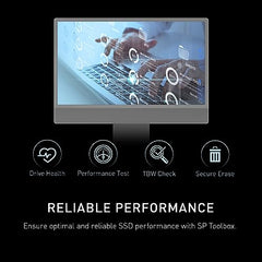 Silicon Power 256GB SSD 3D NAND A55 SLC Cache Performance Boost SATA III 2.5" Internal Solid State Drive SU256GBSS3A55S25AH