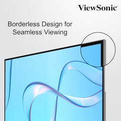 ViewSonic VA2708-2K-MHD 27-inch (68.58cm) 2K QHD SuperClear®IPS Monitor, HDR10, 100Hz, 1ms, 16.7m Colors, sRGB 111%, Dual Speakers, Dual HDMI 2.0, DP, Eye ProTech+, Slim Design