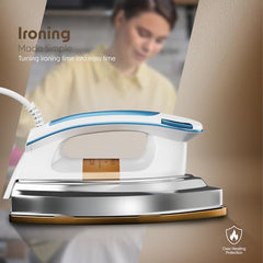 Cellecor CDIHW10-BK Glide 1000W Heating Power Heavy Electric Dry Iron (Black)