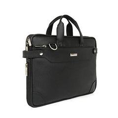 Zipline Laptop bags for men office use | Faux Leather Laptop Bag for Man - Fits 14/15.6/16 inch Laptop, Macbook, Macbook Pro Messenger Bags for Mens (1-Tan Bag)
