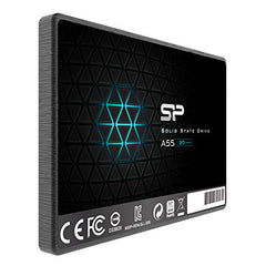 SP Silicon Power Ace A55 2TB 2.5 Inch SATA III SSD, 3D NAND with SLC Cache, Up to 500MB/s, Internal Solid State Drive for Desktop Laptop (SP002TBSS3A55S25)