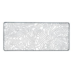 SPIN CART Large Gaming Mouse pad, Long XXL Extended Desk Table Mat Mousepad for Laptop PC Computer (Abstract Blue)