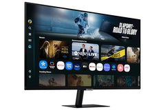 Samsung 32" (80 cm) 4K M7 Vision AI Smart Monitor|UHD 3840 x 2160|Smart TV Experience with AI|Type-C|Apple AirPlay|Gaming Bar|Remote|Speakers|Wi-Fi|Bluetooth|AI Picture & Sound|LS32FM701UWXXL|White