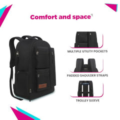 Skybags NEXUS LAPTOP BACKPACK (E) BLACK