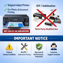 MY PRINT L11050 Printer | A3+ Size | 4-Color Ink Tank Printer | Includes USB Cable | 1-Year Warranty (A3+ Size L11050)