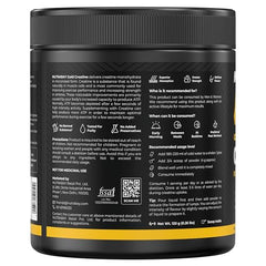 Nutrabay Pure Series Micronised Creatine Powder Monohydrate, Pre/Post Workout Bodybuilding, Crossfit Supplement, 250 g (Unflavoured)
