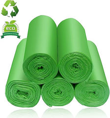 Clean India - Plastic Garbage Bags|6 Packs Of 30 Pcs | 19X21 Medium Disposable Garbage Trash Waste Dustbin Bags Of 54Cm X 48Cm (Ci19210008) - 180 Count