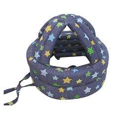 SYGA 1 Piece Infant, Toddler & Baby Child Helmet Head Protector Cushion Bonnet_Blue Star