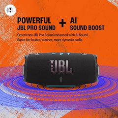 JBL Charge 6, Powerful Pro Sound with AI Sound Boost Wireless Portable Bluetooth Speaker,28 Hrs Playtime, Auracast Multi-Speaker Connection, Built in Power Bank, IP68 Waterproof Black & Orange