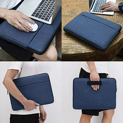 Dynotrek Elite 17.3 inch Laptop Sleeve Case, (Denim Grey)
