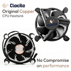 CloudVU Desktop PC,Core i7-GEN4 Turbo | 16GB RAM | 512GB M.2 NVMe SSD | HDMI, VGA,LAN,USB 3.0,Clocite Copper CPU Fan,HD Graphics (Windows 11 Pro License & MS Office/i7,16GB,512GB,Cosmic)