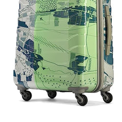 Skybags Trooper Set of 3 (S+M+L) Printed Hard Case Trolley Bags, Green