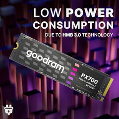 Goodram PX700 SSD SSDPR-PX700-01T-80 SSD M.2 1.02 To PCI Express 4.0 3D NAND NVMe