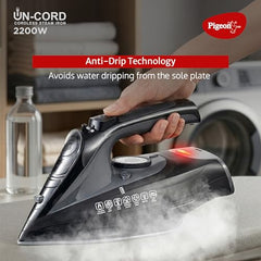 Pigeon un-cord cordless steam iron 2200 W
