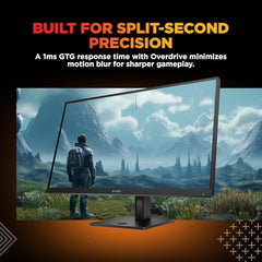 HP OMEN 27 inch FHD 165Hz Gaming Monitor,(68.6cm),FHD(1920 x 1080),400 nits,Pivot-Rotation,Anti-Glare, Eye Ease,8.08kg