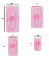 SYGA Set of 4 Plastic Bow Cake Cutter Molds Icing Cookie Biscuit Fondant Embosser Craft