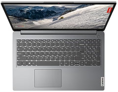 Lenovo IdeaPad 1 AMD Ryzen 5 5500U 15.6" HD Thin and Light Laptop (8GB RAM/512GB SSD/Windows 11 Home/Office Home 2024/1 Year ADP Free/Grey/1.6Kg), 82R4011MIN