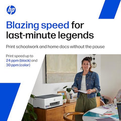 HP Smart Tank 580 All-in-One WiFi Colour Printer | 1 Extra Black Ink Bottle | 1+1 Year Extended Warranty on Registration| Up to 8000 Black & 6000 Colour Prints I Print,Scan & Copy for Office/Home