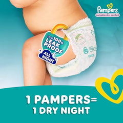 Pampers Complete Skin Comfort Pants, X-Large (XL), 168 Count, Anti-rash blanket, Lotion with Vitamin E & Aloe Vera, 12-17kg