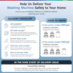 Bosch 7 kg 5 Star Fully Automatic Top Load Washing Machine,PowerWave Wash,Inbuilt Dual Lint Filter, Stainless Steel VarioDrum with 5 fin Pulsator, Water Save, Flex Drain, Dark Grey (WOE70AH0IN)